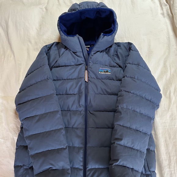 Patagonia Cotton Down Jacket hoody - Picture 1 of 7